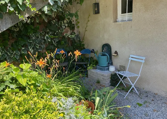 Le Caprice Garden, River And Chateau Saint-Germain-de-Confolens